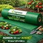 Агроволокно для мульчирования Agreen 50 г/м² тёмно-зелёное (рулон 1.07×100 м)