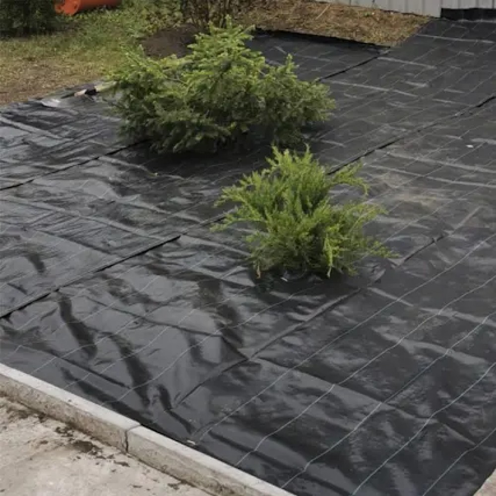 Агротканина 100 гр/м2 чорна мульчуюча (1.6х50) Китай 