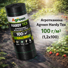 Агротканина Agreen Hardy Tex 100 гр/м2 мульчуюча чорна (1.2х100)