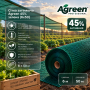 Сітка затіняюча Agreen 45% зелена (6х50) 