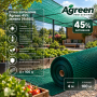 Сетка затеняющая Agreen 45% зеленая (4х100) 