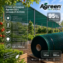 Сетка затеняющая Agreen 95% зеленая (1.5х100)