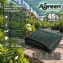 Сетка затеняющая Agreen 45% зеленая (4х5)