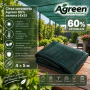 Сетка затеняющая Agreen 60% зеленая (4х5)