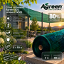 Сетка затеняющая Agreen 80% зеленая (3х50)