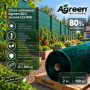 Сетка затеняющая Agreen 80% зеленая (2х100) 