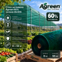 Сітка затіняюча Agreen 60% зелена (8x50) 