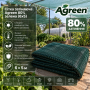 Сетка затеняющая Agreen 80% зеленая (6х5)