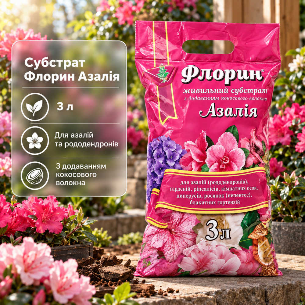 Субстрат Флорин Азалия > 3 л