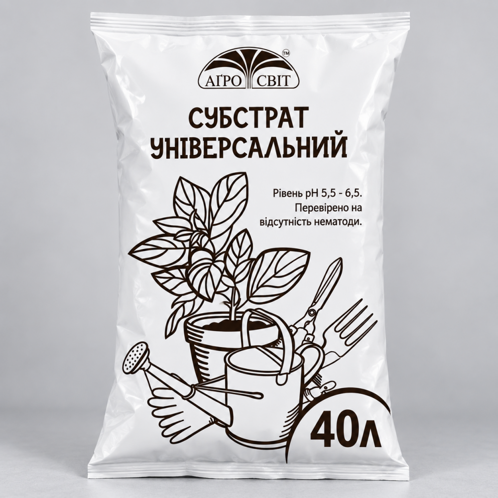 Торфяной субстрат «Универсальный» > 40 л