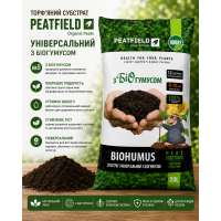 Торф'яний субстрат Peatfield Універсальний з біогумусом