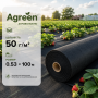 Агроволокно Agreen чорне 50 г/м² (0.53×100 м) 