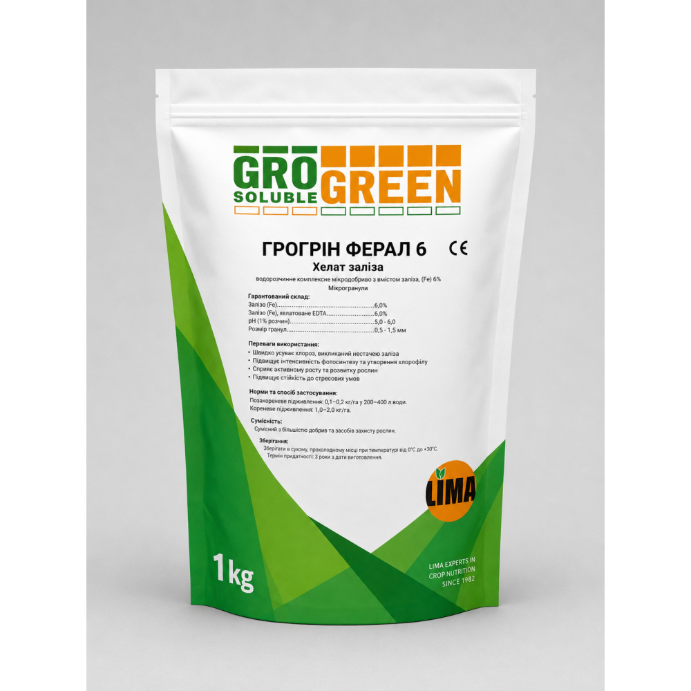 Добриво ГроГрін Ферал 6 > GroGreen Ferral 6 > 1 кг | 5 кг