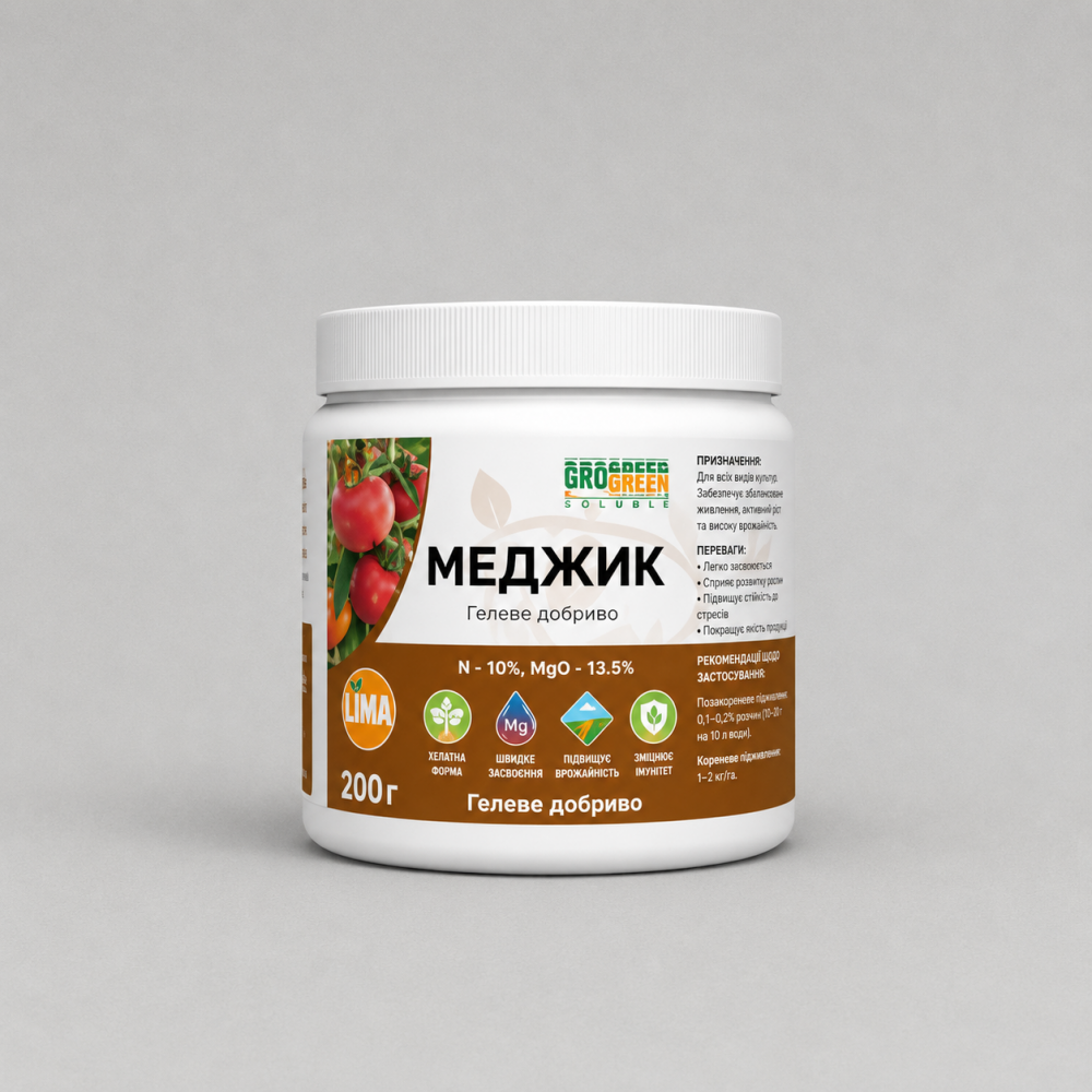 Гелеве добриво ГроГрін Меджик > GroGreen Gel Magic > 200 гр | 1 кг | 5 кг