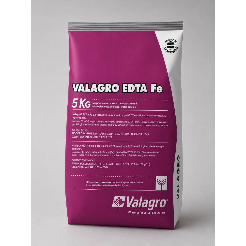 Добриво Valagro EDTA Fe > 5 кг