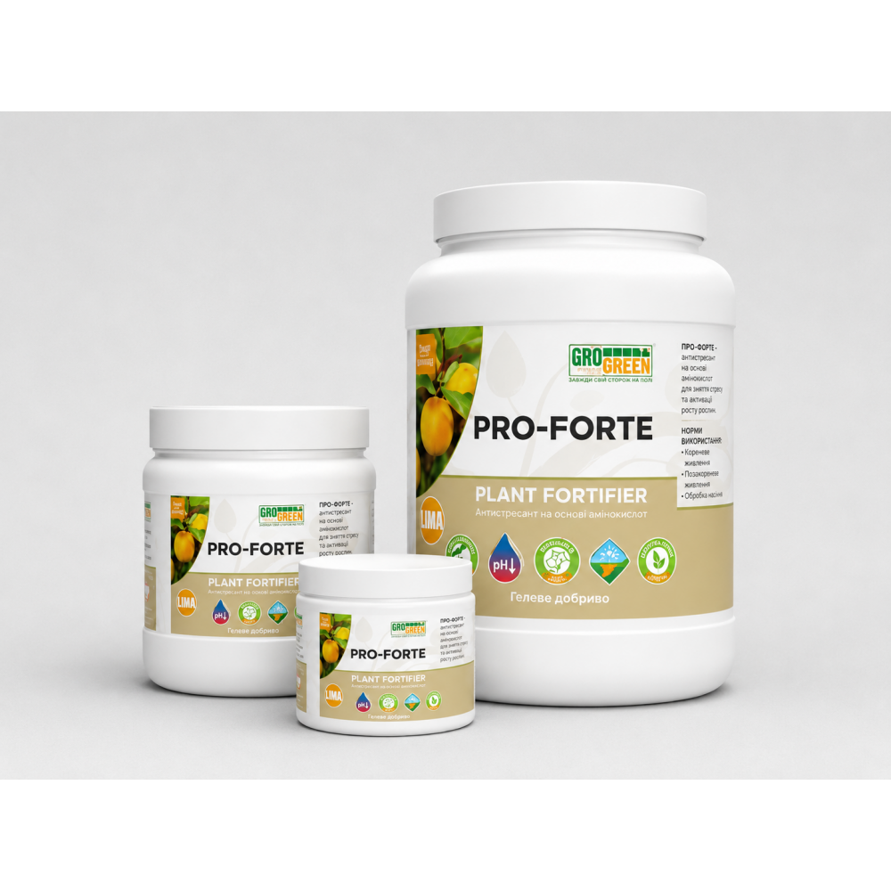 Гелеве добриво ГроГрін Про-Форте > GroGreen Gel Pro-Forte > 1 кг | 5 кг