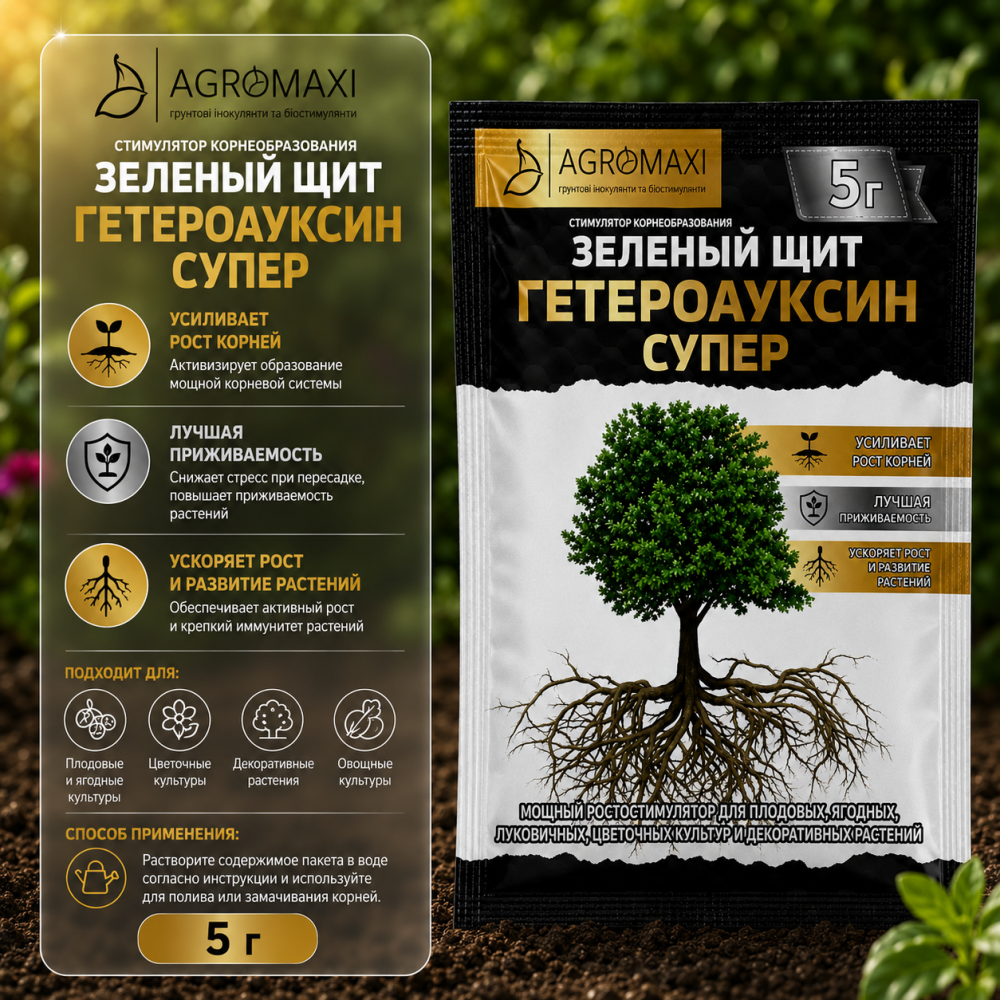 Стимулятор росту Гетероауксин  > 10 мл