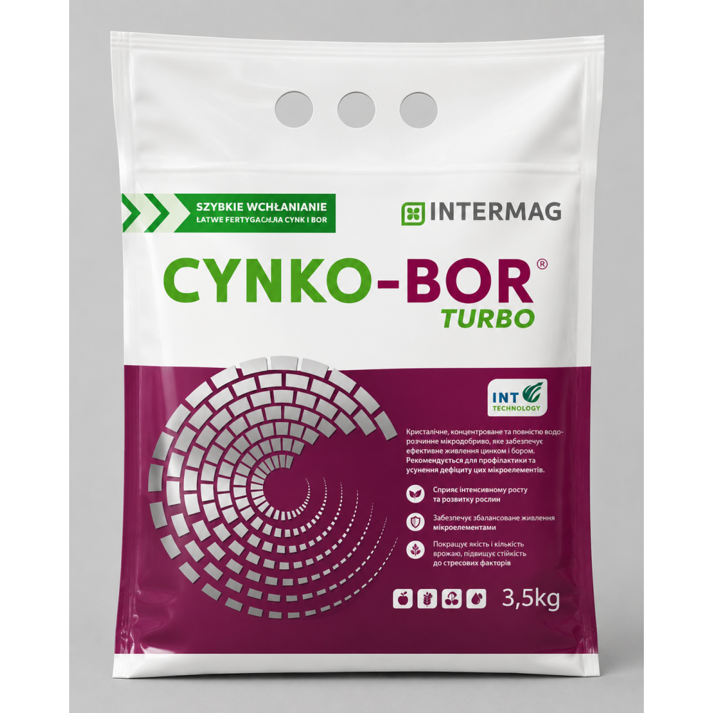 Добриво Інтермаг Цинко-Бор Турбо > Intermag CYNKO-BOR TURBO > 3.5 кг