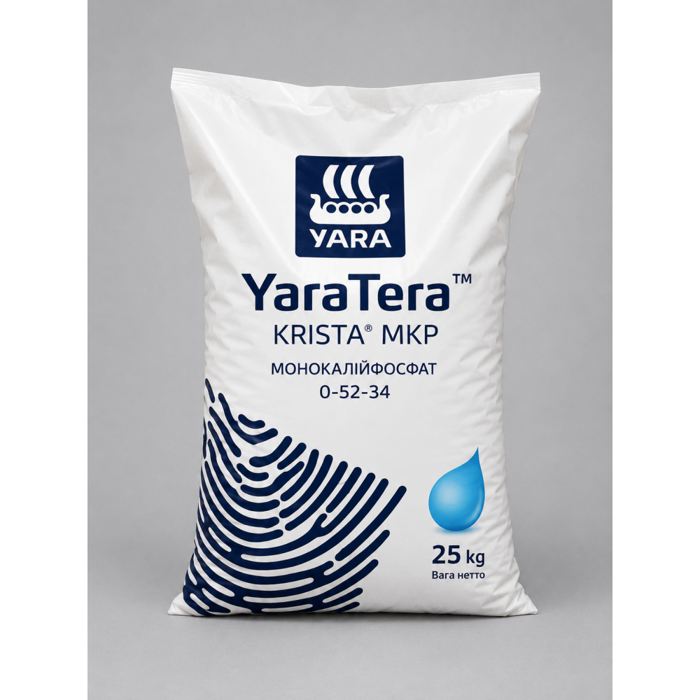 Добриво ЯраТера Кріста Монокалійфосфат 0-52-34 > YaraTera Krista MKP > 1 кг 
