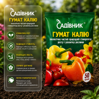 Добриво Гумат Калію Садівник