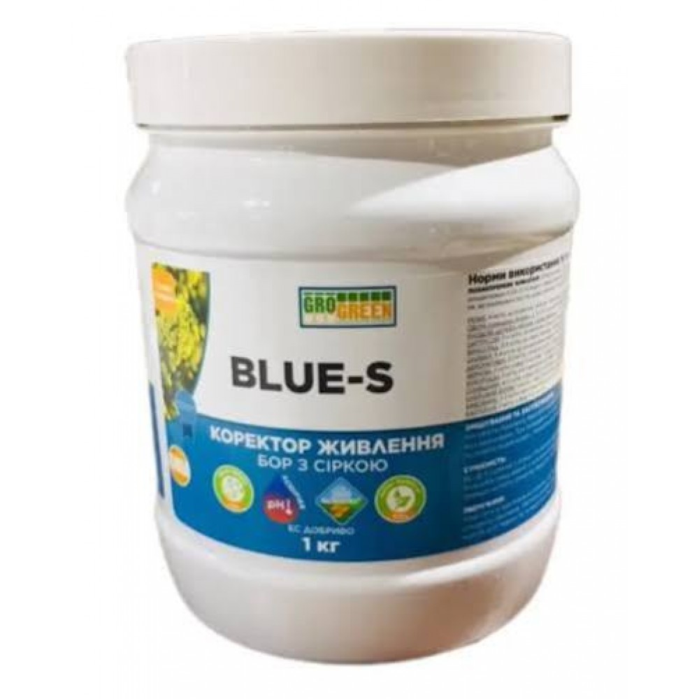 Гелевое удобрение ГроГрин Блу-С > GroGreen Blue-S > 200 г | 1 кг | 5 кг