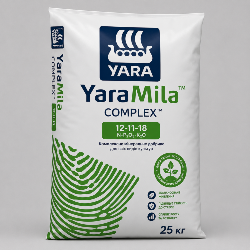 Добриво ЯраМіла Комплекс 12-11-18 > YaraMila COMPLEX > 1 кг 