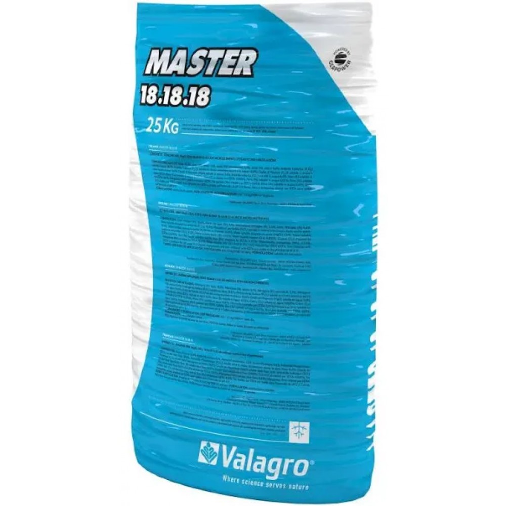 Минеральное удобрение Master (18-18-18-3-Micro) - 25 кг