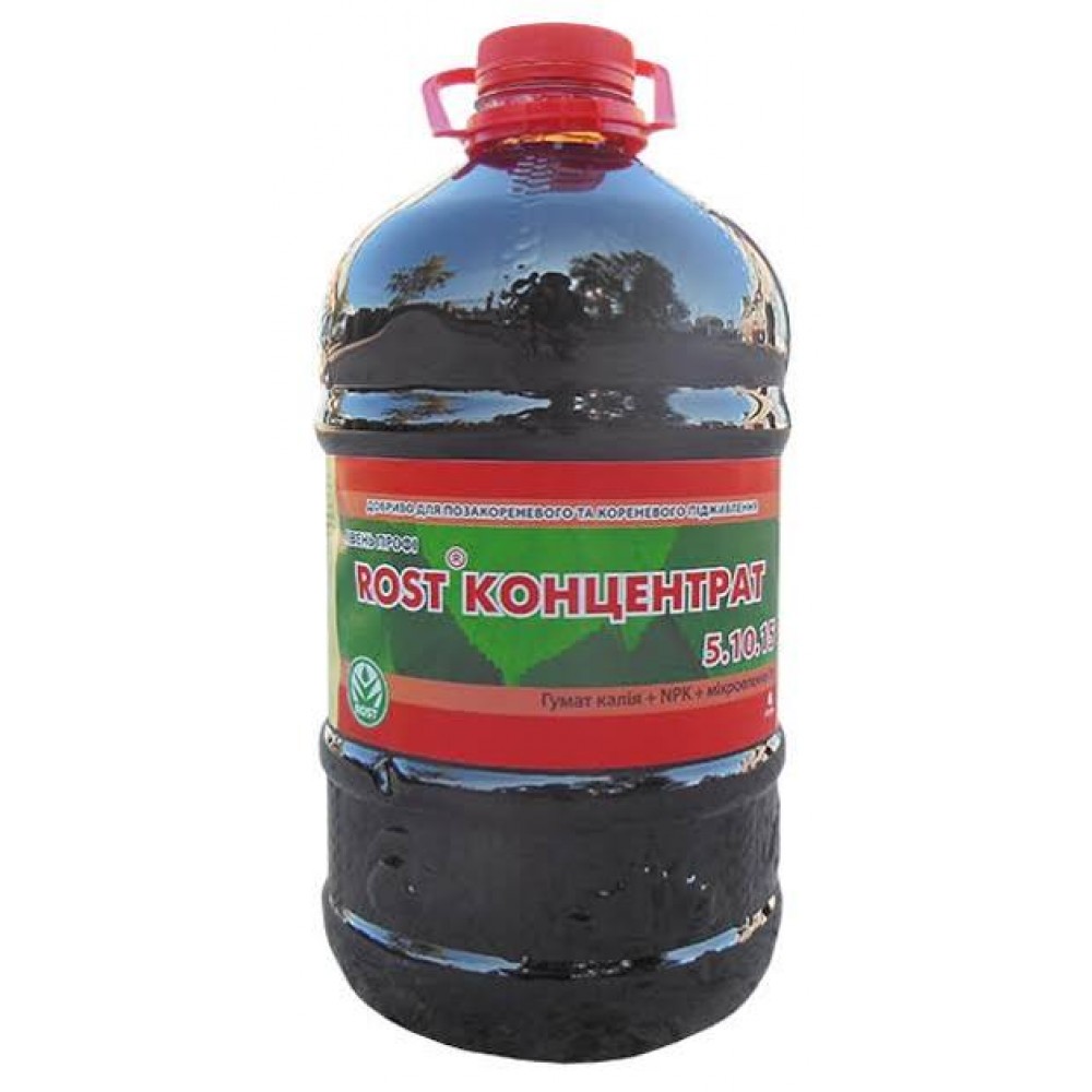 Удобрение Rost® Концентрат 5.10.15 - 1 л | 4 л