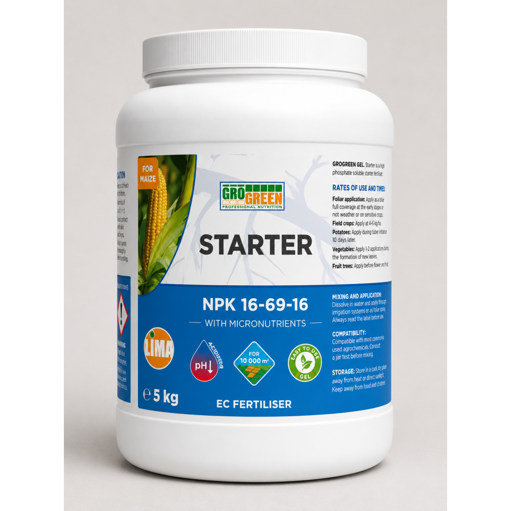 Гелеве добриво ГроГрін Гель Стартер 16-69-16 > GroGreen Gel Starter > 