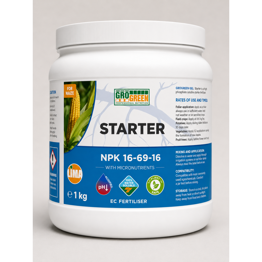 Гелеве добриво ГроГрін Гель Стартер 16-69-16 > GroGreen Gel Starter > 