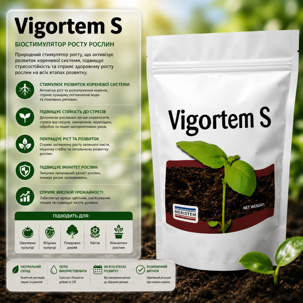 Біостимулятор Вігортем С > Vigortem S > 500 гр