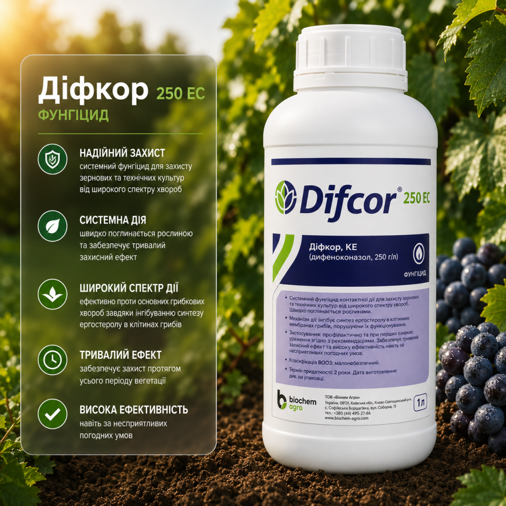 Фунгіцид Діфкор > 1 л