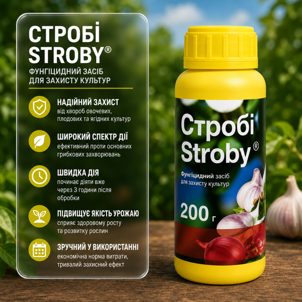 Фунгіцид Стробі > 2 гр | 20 гр | 200 гр