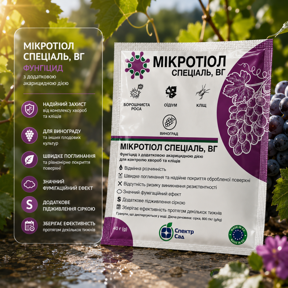 Фунгіцид Мікротіол Спеціаль > 40гр