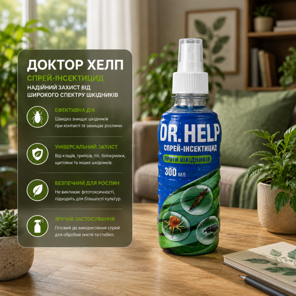 Инсектицид-спрей Доктор Хелп > 300 мл