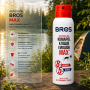 Аэрозоль от комаров, клещей и мошек Bros Max > 90 мл
