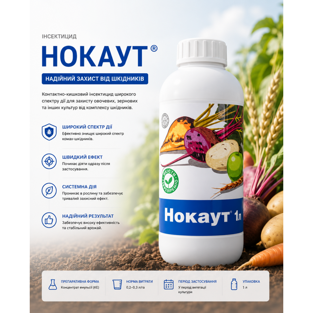Інсектицид Нокаут 1 л