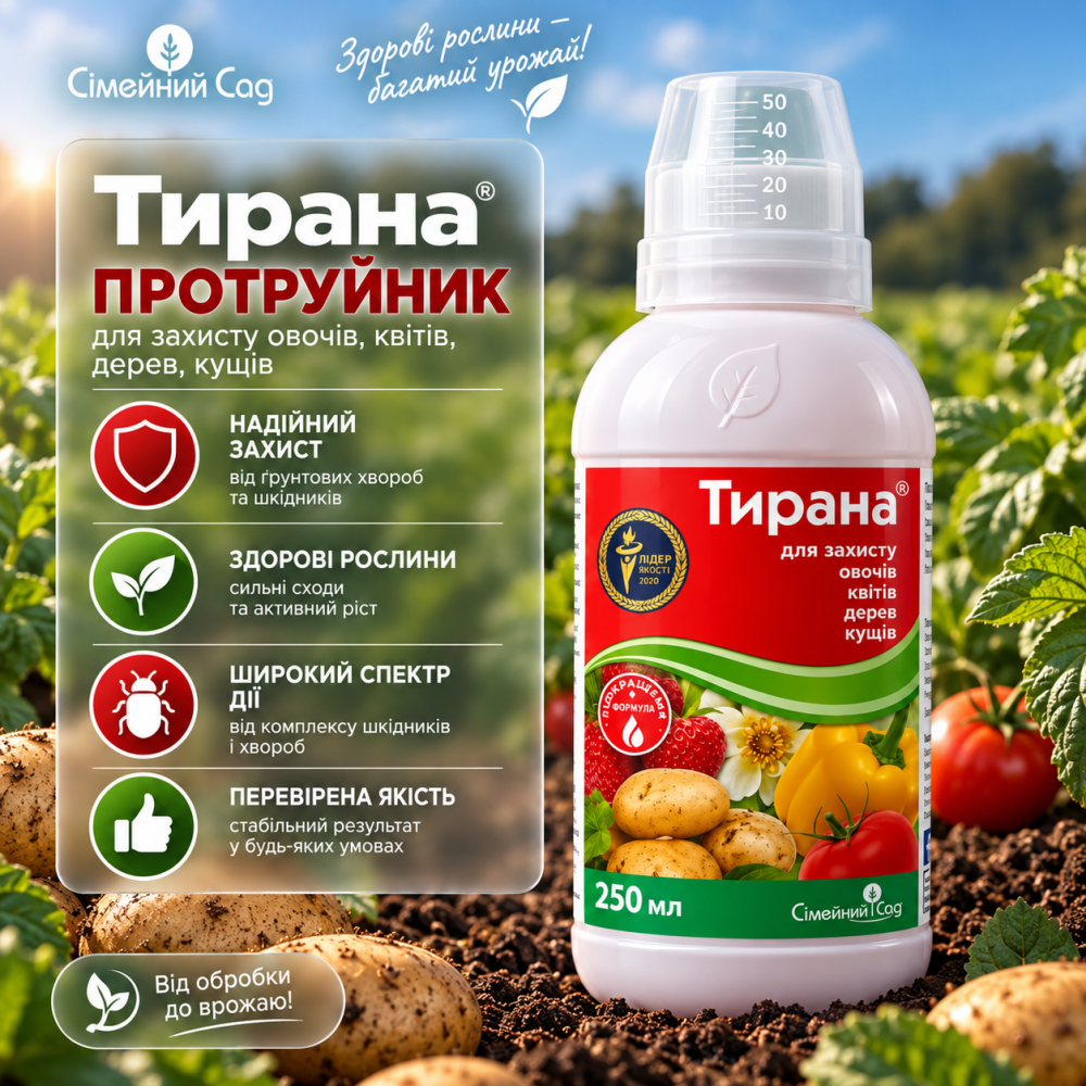 Протравитель Тирана 15мл/50мл/250мл